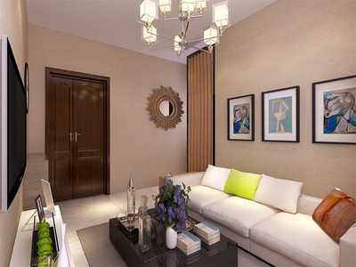 北京3套60平米小戶型裝修案例跟蹤 8萬全包愛滿屋