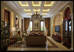 246平米別墅古典風(fēng)格家裝裝修圖片設(shè)計(jì)-北京齊裝網(wǎng)裝修效果圖