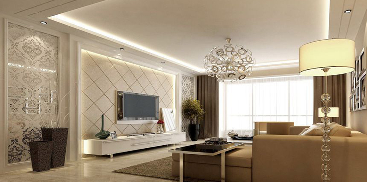 世紀東方嘉園3室2廳2衛165㎡現代簡約_設計作品_焦點家居_設計效果圖_家庭裝修設計