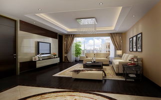 簡歐風格三居室176平米8萬 北京華貿城裝修案例 北京房天下家居裝修網