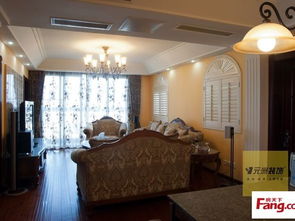 石家莊國粹西式古典四居室裝修效果圖 180平米8萬裝修設(shè)計(jì)案例 石家莊房天下家居裝修網(wǎng)