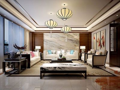 偉夢清水灣-中式風格-420平米別墅裝修圖片-北京裝修設計-搜房網裝修家居網