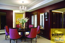 中式古典四居室216平米35萬，北京華貿(mào)城裝修案例解析