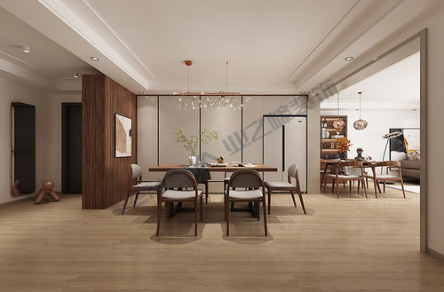 現代風格三居室169平米裝修效果圖——中關村水清木華園案例賞析